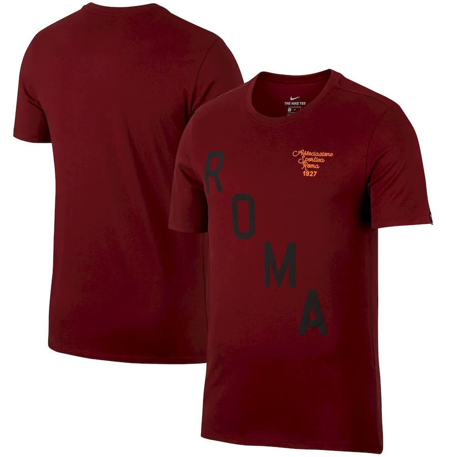 AS Roma Nike Squad T-Shirt Red